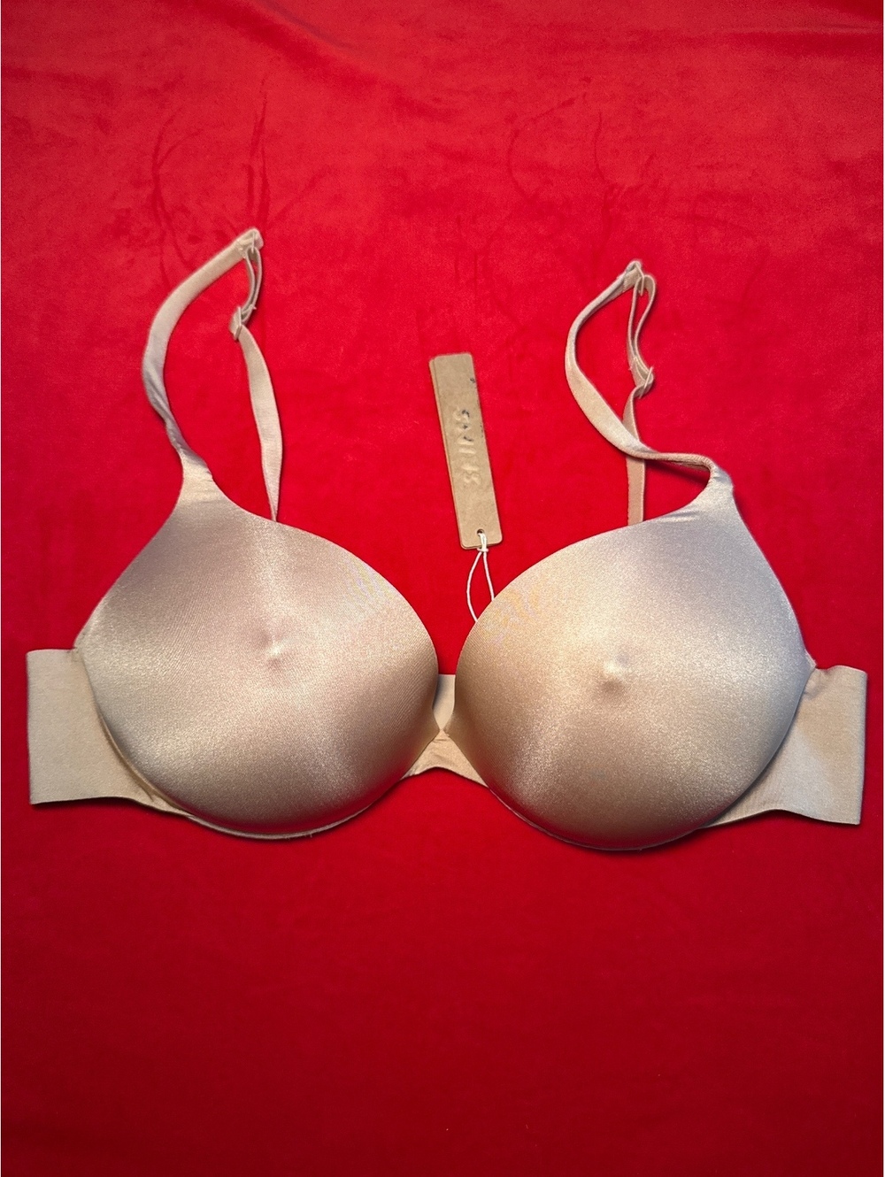 Skims Ultimate Nipple Push Up Bra Color Clay Size 36B